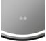 Зеркало Teymi Lina Supernova Black D60, LED подсветка, сенсор, антипар T20122 ЦБ-00270384 4