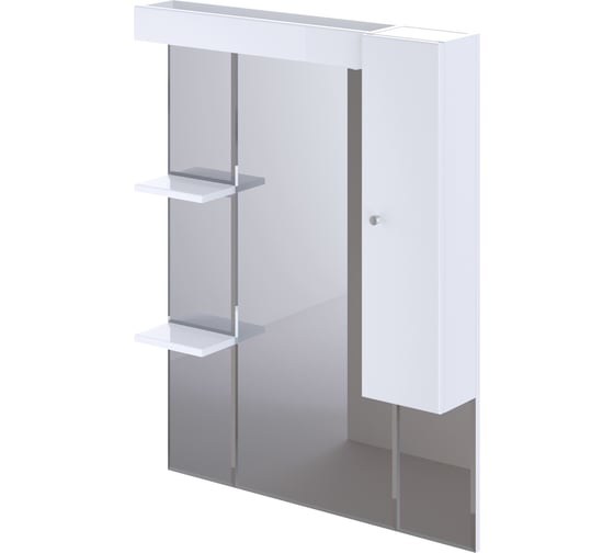 Шкаф-зеркало ИТАНА Classic 85 850х155х1100 правое 26578 1