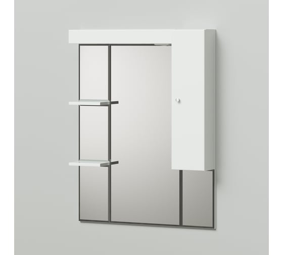 Шкаф-зеркало ИТАНА Classic 85 850х155х1100 правое 26578