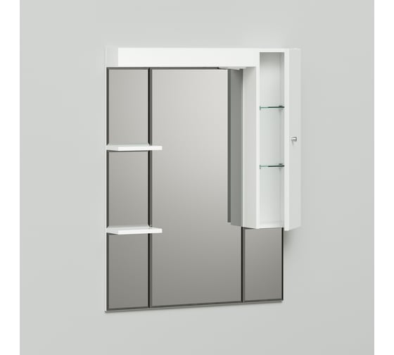 Шкаф-зеркало ИТАНА Classic 85 850х155х1100 правое 26578