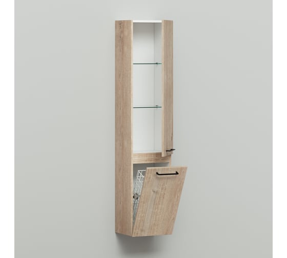 Подвесной пенал ИТАНА Wood 35 350х350х1664 22570