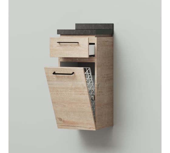 Подвесная тумба ИТАНА Wood 35 350х350х810 33458