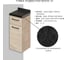 Подвесная тумба ИТАНА Wood 35 350х350х810 33458 10