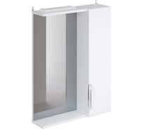 Шкаф зеркало ИТАНА Nrava Aqua Адель 60 600х160х750 правое со светильником 56975