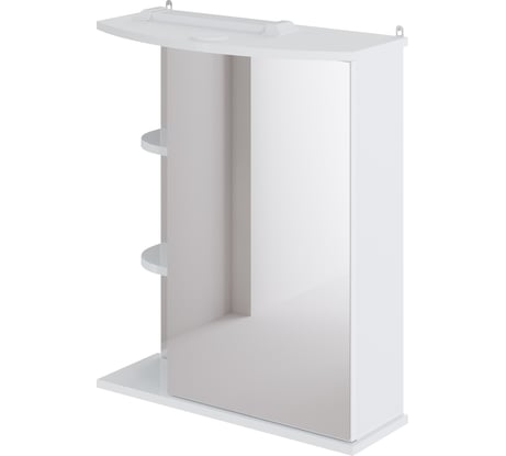 Шкаф зеркало ИТАНА IKA Уют 60 575х270х700 правый со светильником 4627189086272 38588