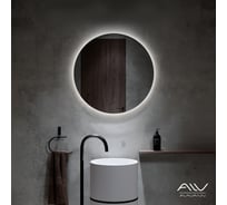 Зеркало Alavann Rondo 90 с подсветкой ALV0115001