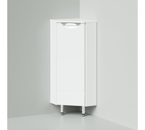 Напольная угловая тумба ИТАНА Nrava Aqua Адель 32 320х320х870 24578