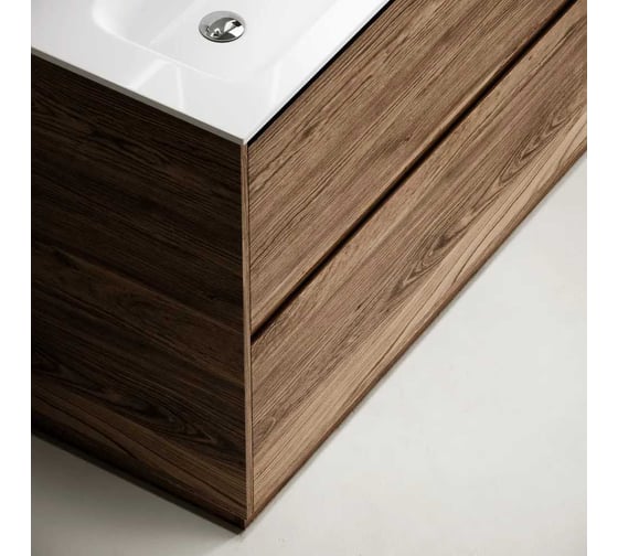 Тумба под раковину Sancos Libra Floor напольная, 1190x450x840, 2 ящика с доводчиками, дуб чарльстон, LB120F-2ECH