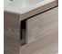Тумба под раковину Sancos Libra Floor напольная, 790x450x840, 2 ящика с доводчиками, дуб галифакс натуральный, LB80FEG 3