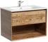 Подвесная тумба Sancos Marmi 1.0 690x445x520 c одним ящиком оснащенным доводчиками скрытого монтажа и открытой нишей, дуб чарльстон, арт. MR1.070ECH 1