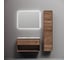 Подвесная тумба Sancos Marmi 1.0 890x445x520 c одним ящиком оснащенным доводчиками скрытого монтажа и открытой нишей, дуб чарльстон, арт. MR1.090ECH 2
