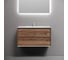 Подвесная тумба Sancos Marmi 2.0 890x445x520 с двумя ящиками оснащенными доводчиками скрытого монтажа, дуб чарльстон, арт. MR2.090ECH 4