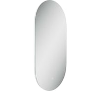 Зеркало для ванной комнаты Sancos Oval, фоновая подсветка 450x900 с сенсорным управлением на прикосновение, арт. OV45C