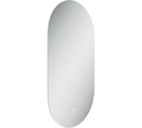 Зеркало для ванной комнаты Sancos Oval, фоновая подсветка 550x1050 с сенсорным управлением на прикосновение, арт. OV55C