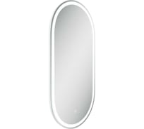 Зеркало для ванной комнаты Sancos Oval, фронтальная подсветка 450x900 с сенсорным управлением на прикосновение, арт. OV45F