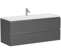 Тумба подвесная Sancos Folk 1195x445x500, 2 ящика с доводчиками, Grey soft, FL120GS