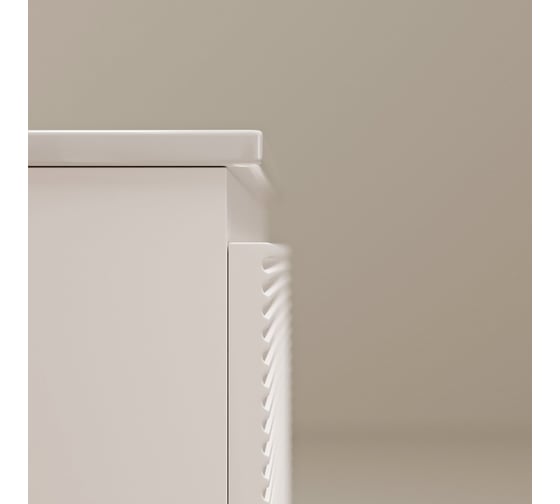 Тумба подвесная Sancos Folk 790x445x500, 2 ящика с доводчиками, Bianco, FL80W