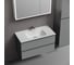 Тумба подвесная Sancos Folk 890x445x500, 2 ящика с доводчиками, Ergraut soft, FL90ES 3