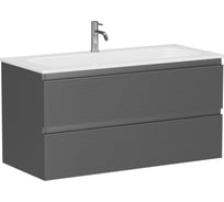 Тумба подвесная Sancos Folk 995x445x500, 2 ящика с доводчиками, Grey soft, FL100GS