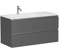 Тумба подвесная Sancos Folk левая 995x445x500, 2 ящика с доводчиками, Grey soft, FL100LGS