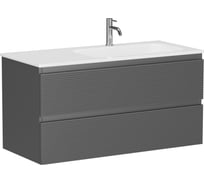 Тумба подвесная Sancos Folk правая 995x445x500, 2 ящика с доводчиками, Grey soft, FL100RGS