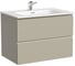 Тумба подвесная Sancos Snob R 690x445x500, 2 ящика с доводчиками, Beige Soft, SNR70CE 1