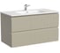 Тумба подвесная Sancos Snob T 890x445x500, 2 ящика с доводчиками, Beige Soft, SNT90CE 1
