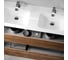 Тумба подвесная Sancos Urban 1190x450x550, 2 ящика с доводчиками, дуб чарльстон U UR120-2ECH 6
