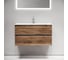 Тумба подвесная Sancos Urban 890x450x550, 2 ящика с доводчиками, дуб чарльстон, UR90ECH 3