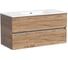 Тумба подвесная Sancos Urban 990x450x550, 2 ящика с доводчиками, дуб чарльстон, UR100ECH 1
