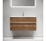 Тумба подвесная Sancos Urban 990x450x550, 2 ящика с доводчиками, дуб чарльстон, UR100ECH 3