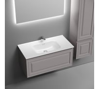 Тумба подвесная Sancos Very 890x445x406, c одним ящиком оснащенным доводчиками, Doha Soft , VR90SM
