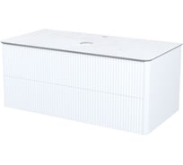 Тумба подвесная, со столешницей IDDIS Aiger 100 см, белый, AIG10W0i95K