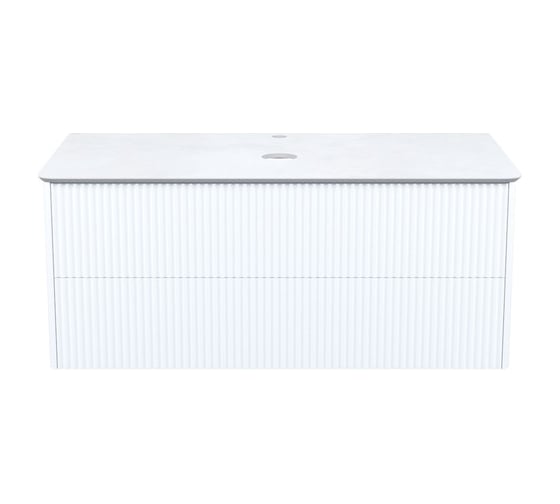 Тумба подвесная, со столешницей IDDIS Aiger 100 см, белый, AIG10W0i95K