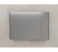 Зеркальный шкаф Style Line ЛИМА 100 эмаль, графит, ЛС-00002343