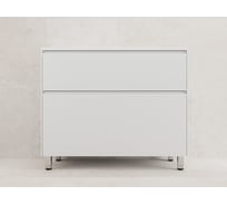 Тумба напольная под раковину Лима 100 Style Line ЛИМА 100 эмаль, 2 ящ., PLUS, белый матовый, ЛС-00002348