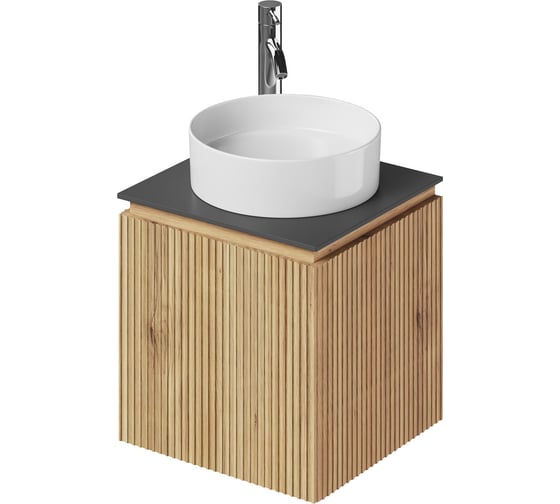 Тумба со столешницей подвесная правая ИТАНА BAND 50 502x471x510 Дуб Мавелла Голд 4657836461169 1