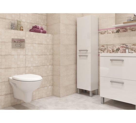 Тумба для раковины CERSANIT B-SU-MEL-CM70 MELAR COMO/CITY 70, белый 00000068015