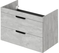 Подвесная тумба под раковину IKA Alta 80 790х443х520 Clarissa 80 Бетонный Камень 4657834378872