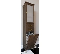 Колонна ValenHouse ЭЛЛИНА-400R кальяр, корзина, ясень ручки золото E40_ККRКЗ