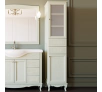 Колонна ValenHouse ЭЛЛИНА-400R слоновая кость, ясень ручки хром E40_КСRХ