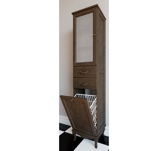 Колонна ValenHouse ЭЛЛИНА-400L кальяри, Корзина, ясень ручки бронза E40_ККLКБ