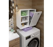Шкаф SANTREK ШК HOME 3 ниши, белый глянец, правый, 590х557х300 мм 322167