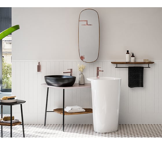 Столешница VitrA PlurAl 100 см, матовый белый, правосторонняя 62581