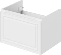 Тумба подвесная под раковину для ванной ИТАНА Verona 60 597x376x400 Эмаль белый матовый 4657836462517