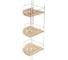 Трехъярусная полка Рыжий кот BAMBOO-05 угловая 195x195x485 см 101247 6