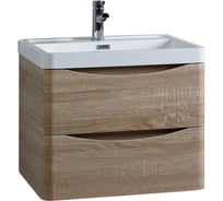 Подвесная тумба Melodia della vita Сиэтл 70 DB2 дуб Сонома, без умывальника 79679