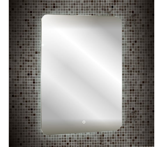 Зеркало Azario Паллада 685x915, сенсорный выключатель LED-00002242 64248