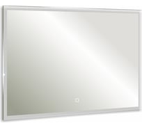 Зеркало Azario Сантана-4 1000x800, сенсорный выключатель, часы LED-00002295 64333