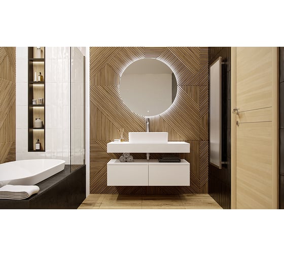 Подвесная тумба Velvex Unique Unit 50, высота 27, выдвижной ящик, белый матовый tpUNI.50.H27.Y-211